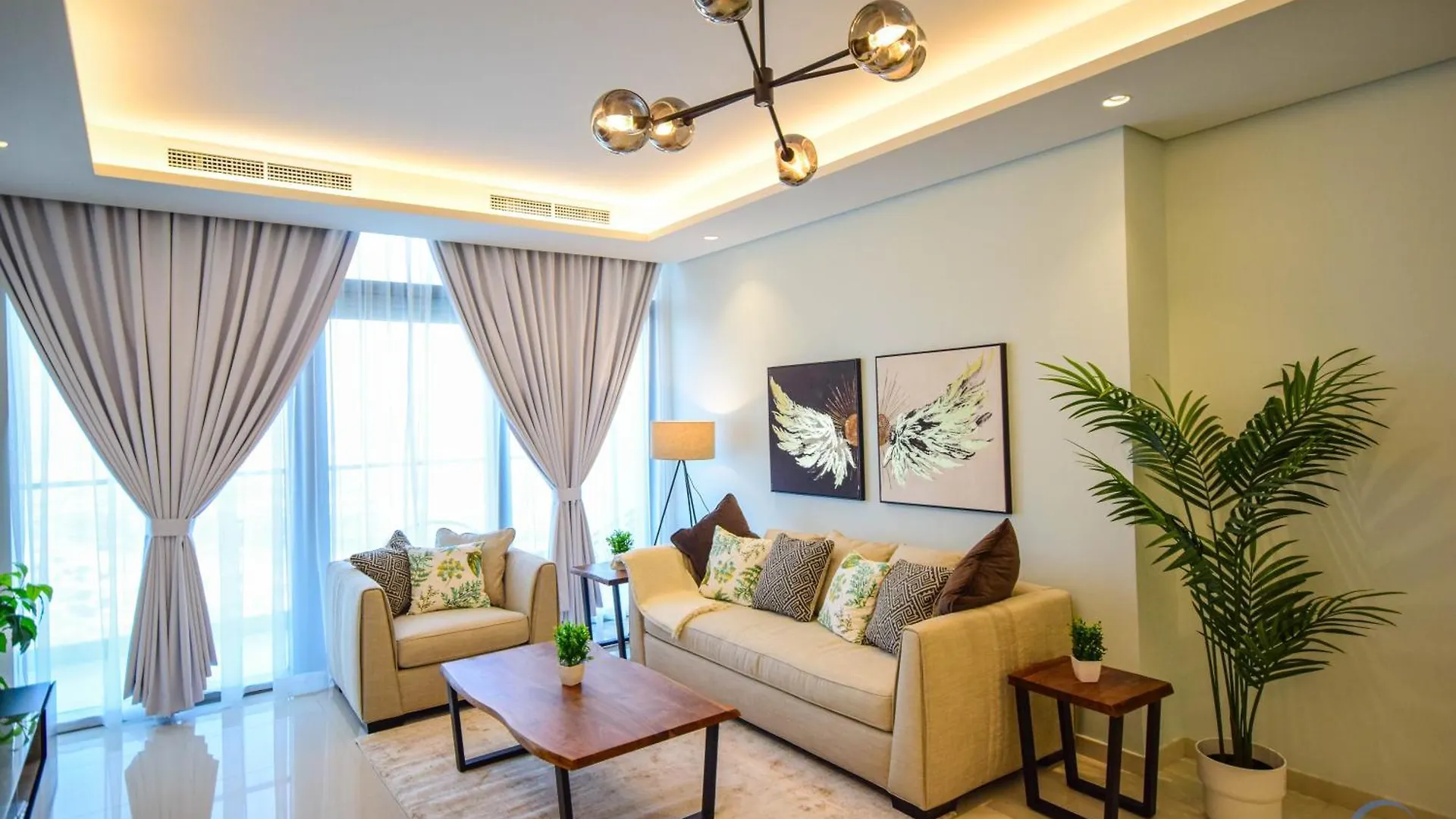 Ferienwohnung Paramount Midtown: 5-Star 2-Bed Dubai Apartment